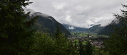 Archiv Foto Webcam Mayrhofen: Blick vom Gasthof Wiesenhof auf den Ort 15:00