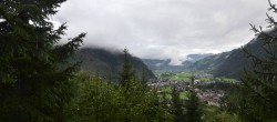 Archiv Foto Webcam Mayrhofen: Blick vom Gasthof Wiesenhof auf den Ort 07:00
