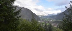 Archiv Foto Webcam Mayrhofen: Blick vom Gasthof Wiesenhof auf den Ort 08:00