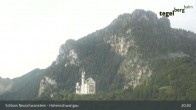 Archived image Webcam Schwangau - Hohenschwangau Castle 02:00
