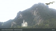 Archiv Foto Webcam Schwangau - Schloss Hohenschwangau 18:00