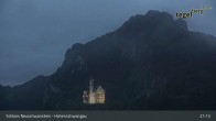 Archiv Foto Webcam Schwangau - Schloss Hohenschwangau 20:00