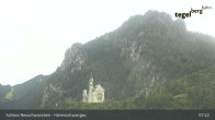 Archiv Foto Webcam Schwangau - Schloss Hohenschwangau 01:00