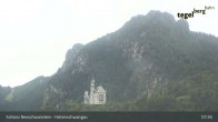 Archiv Foto Webcam Schwangau - Schloss Hohenschwangau 02:00