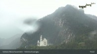 Archiv Foto Webcam Schwangau - Schloss Hohenschwangau 09:00