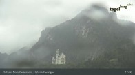 Archiv Foto Webcam Schwangau - Schloss Hohenschwangau 11:00