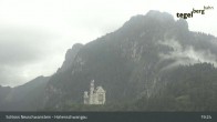 Archiv Foto Webcam Schwangau - Schloss Hohenschwangau 13:00