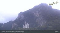 Archiv Foto Webcam Schwangau - Schloss Hohenschwangau 06:00