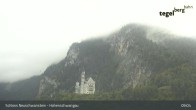 Archiv Foto Webcam Schwangau - Schloss Hohenschwangau 08:00