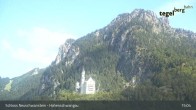 Archiv Foto Webcam Schwangau - Schloss Hohenschwangau 14:00