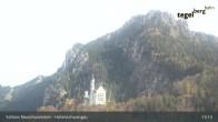 Archiv Foto Webcam Schwangau - Schloss Hohenschwangau 12:00