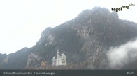 Archiv Foto Webcam Schwangau - Schloss Hohenschwangau 08:00