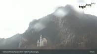 Archiv Foto Webcam Schwangau - Schloss Hohenschwangau 10:00