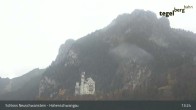 Archiv Foto Webcam Schwangau - Schloss Hohenschwangau 12:00