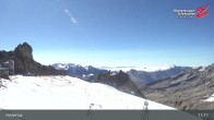 Archived image Webcam Hintertux Glacier: &#34;Gefrorene Wand&#34; Summit 10:00