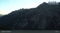 Archived image Webcam Upper station panoramic railway `Elfer` (1790m) 06:00