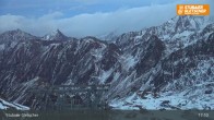 Archiv Foto Webcam Stubaier Gletscher: Daunjochbahn 04:00