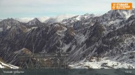 Archiv Foto Webcam Stubaier Gletscher: Daunjochbahn 12:00