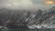 Archived image Webcam Daunjoch chair lift, Stubai glacier 06:00