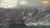 Archived image Webcam Daunjoch chair lift, Stubai glacier 08:00