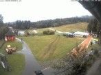 Archiv Foto Webcam Hohenbogen: Talstation und Brünnlhang 13:00