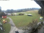 Archived image Webcam base station at Hohenbogen mountain 13:00
