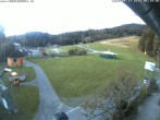 Archiv Foto Webcam Hohenbogen: Talstation und Brünnlhang 05:00