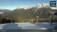Archived image Webcam Top Station Hochmaisalm Maria Alm 08:00