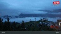 Archived image Webcam Ellmau: Top Station Hartkaiserbahn 04:00