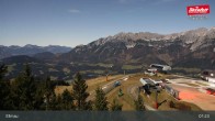 Archived image Webcam Ellmau: Top Station Hartkaiserbahn 00:00