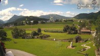 Archived image Webcam Altenmarkt: Sinnhub farm 09:00