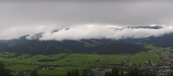 Archiv Foto Webcam Blick vom Berggasthof Habersattgut nach Altenmarkt 09:00