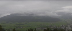 Archiv Foto Webcam Blick vom Berggasthof Habersattgut nach Altenmarkt 13:00