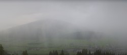 Archiv Foto Webcam Blick vom Berggasthof Habersattgut nach Altenmarkt 19:00