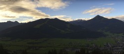 Archived image Webcam View from ´Berggasthof Habersattgut´ down to the ´Ennstal´ (Enns valley) 07:00