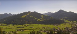 Archived image Webcam View from ´Berggasthof Habersattgut´ down to the ´Ennstal´ (Enns valley) 13:00