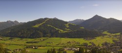 Archived image Webcam View from ´Berggasthof Habersattgut´ down to the ´Ennstal´ (Enns valley) 15:00
