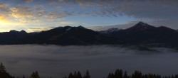 Archived image Webcam View from ´Berggasthof Habersattgut´ down to the ´Ennstal´ (Enns valley) 06:00