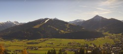 Archived image Webcam View from ´Berggasthof Habersattgut´ down to the ´Ennstal´ (Enns valley) 11:00