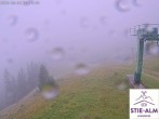 Archiv Foto Webcam Brauneck: Stie-Alm am Idealhang 19:00