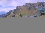 Archiv Foto Webcam Brauneck: Stie-Alm am Idealhang 13:00