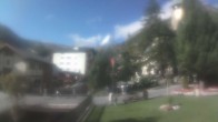 Archiv Foto Webcam Zermatt - Kirche 09:00
