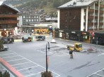Archiv Foto Webcam Zermatt: Bahnhofplatz 06:00