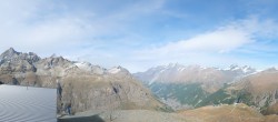 Archiv Foto Webcam Zermatt Hörnlibahn Bergstation 15:00