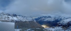Archiv Foto Webcam Zermatt Hörnlibahn Bergstation 19:00