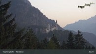 Archived image Webcam base station "Tegelbergbahn" 21:00