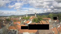 Archiv Foto Webcam Isny: Wassertor und Nikolaikirche 13:00
