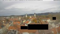 Archiv Foto Webcam Isny: Wassertor und Nikolaikirche 13:00