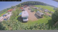 Archived image Webcam Ödberg: Camp site near Lake Tegernsee 06:00