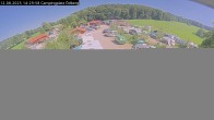 Archived image Webcam Ödberg: Camp site near Lake Tegernsee 08:00